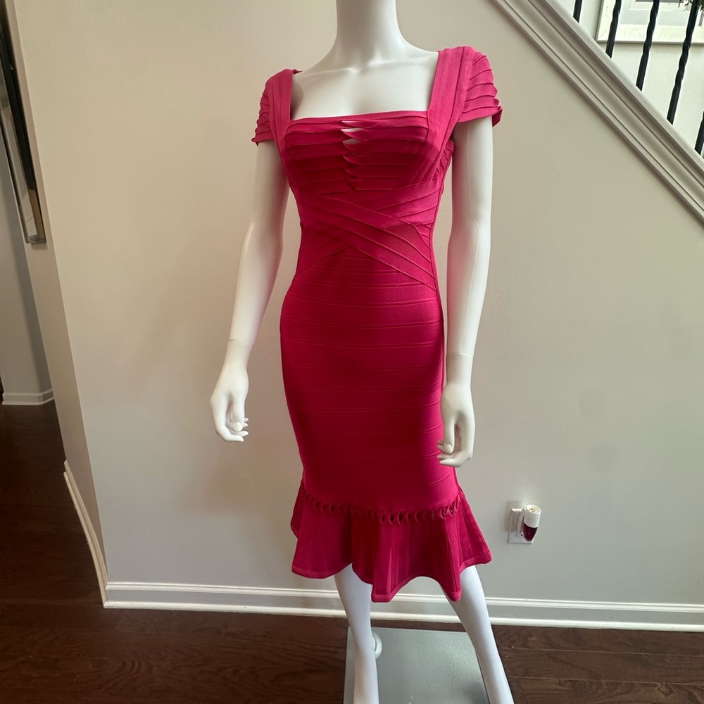 Head Turning Herve Leger “Muriel” Dress